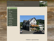 Tablet Screenshot of altefrische.de